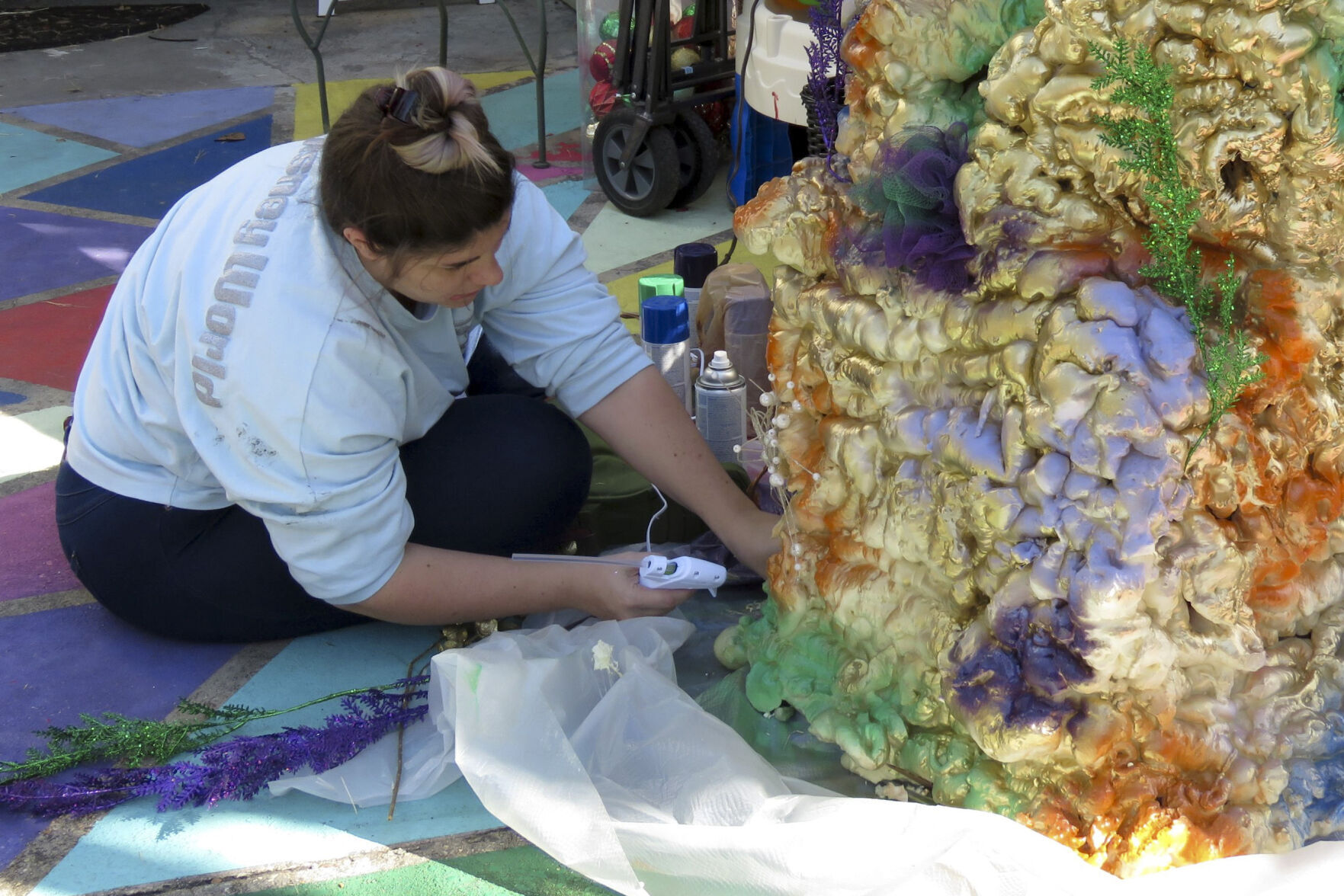 Virus Outbreak Paradeless Mardi Gras